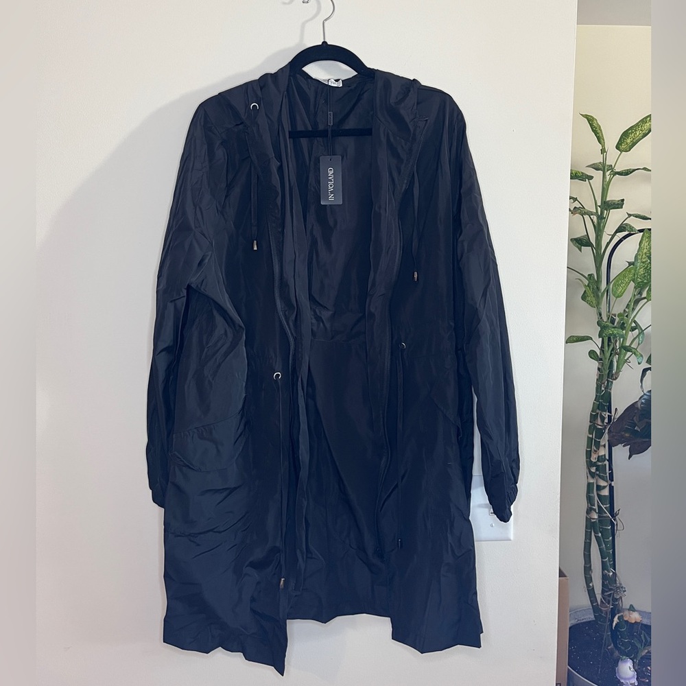 Black Hooded Jacket